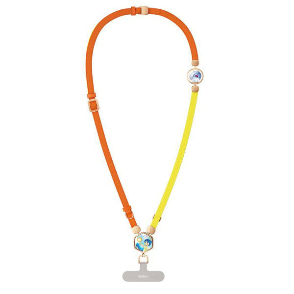 2-in-1 スマートフォン用レザーストラップ  インサイド・ヘッド2