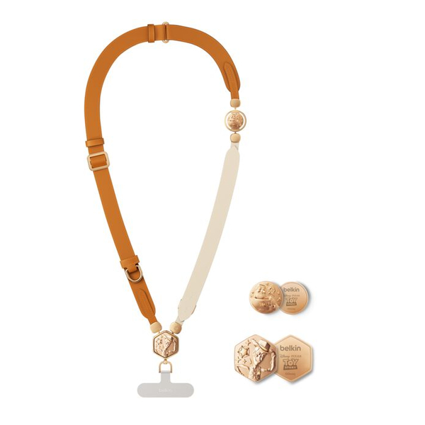 2-in-1 スマートフォン用レザーストラップ MAX（3Dプレート）トイ・ストーリー