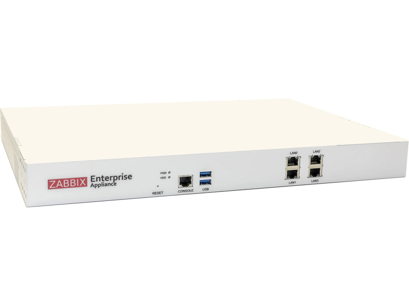 Zabbix Enterprise Appliance ZS-7700 (ゴールドサポート for アプライアンス 1年間付き)