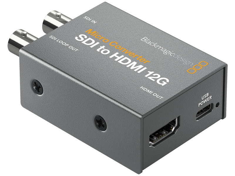 Micro Converter SDI to HDMI 12G CONVCMIC/SH12G