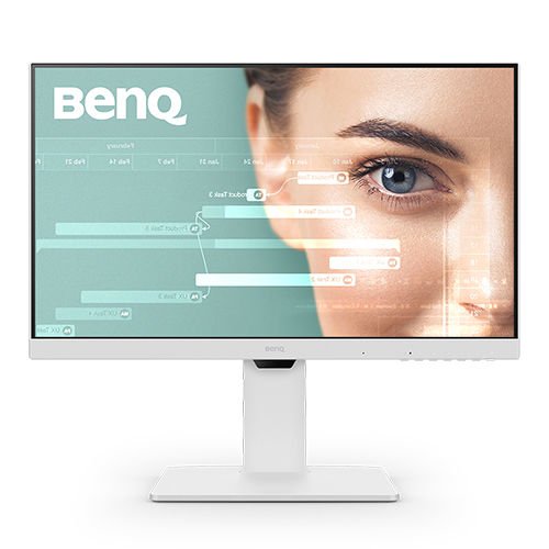 アイケア液晶ディスプレイ 27型/1920×1080(IPS)/HDMI x1、DisplayPort x1、USB Type-C x1（65W給電）、DP出力x1/ホワイト/スピーカーあり/高さ調整/ピボット