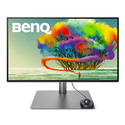 CAD・Mac・デザイナー向け 液晶ディスプレイ 27型/3840×2160/HDMIx1、DisplayPortx1、Thunderbolt 3（65W/15W給電）/メタリックグレー/スピーカー：あり、USBハブ機能