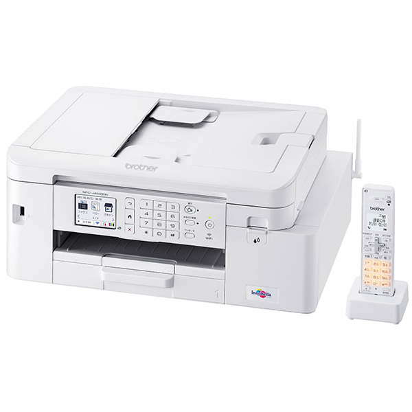 大容量ファーストタンク A4インクジェット複合機 (Wi-Fi/FAX/電話機/自動両面印刷/スマホ・タブレット接続/ADF/在宅ワーク向け)