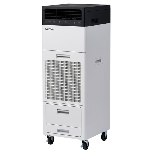 ピュアドライブ 排気熱風レス＆フロンレス 据置型スポットクーラー (ルーバータイプ)