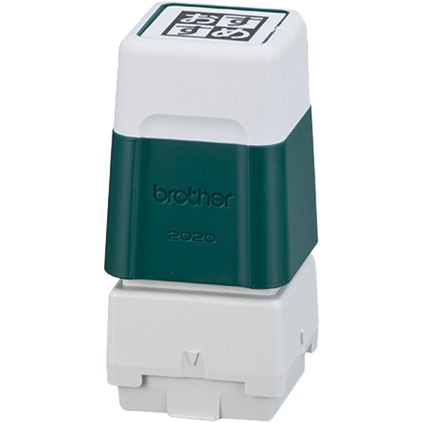 スタンプクリエータープロ用 スタンプ（ラバーグリップタイプ） 緑6個入り