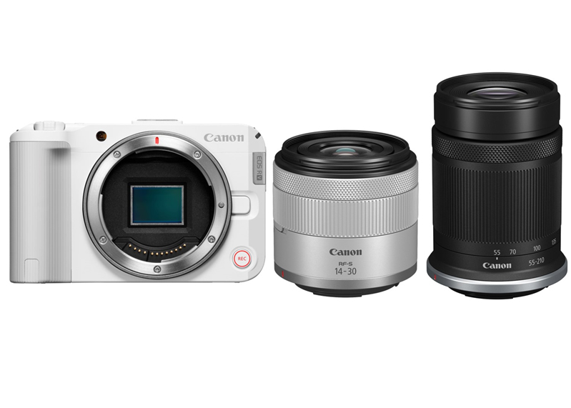 ミラーレスカメラ EOS R50 V (ホワイト)・ダブルズームキット