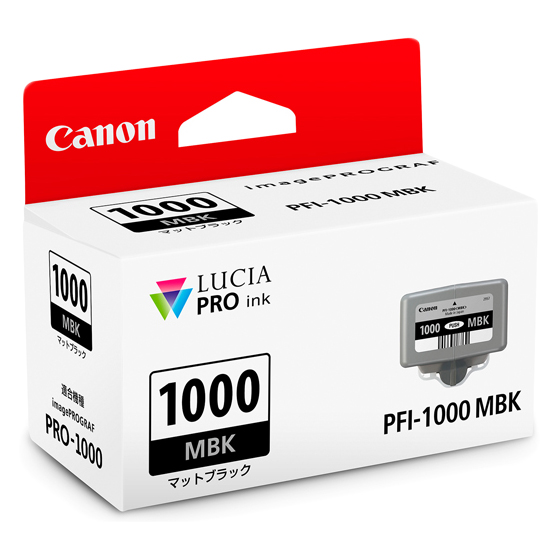インクタンク PFI-1000 MBK マットブラック