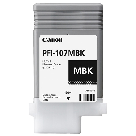 インクタンク マットブラック PFI-107MBK