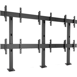 マルチディスプレイスタンド・固定ベースタイプ 6画面用（横設置）