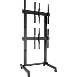 マルチディスプレイスタンド・キャスタータイプ 4画面用（縦設置）