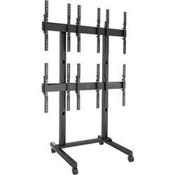 マルチディスプレイスタンド・キャスタータイプ 6画面用（縦設置）