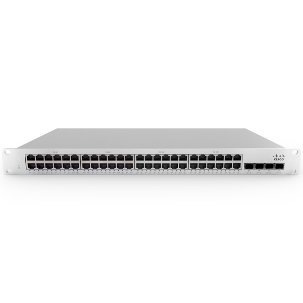 Meraki MS210-48LP 1G L2 Cld-Mngd 48x GigE 370W PoE Switch