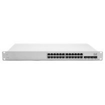 Meraki MS225-24P L2 Stck Cld-Mngd 24x GigE 370W PoE Switch