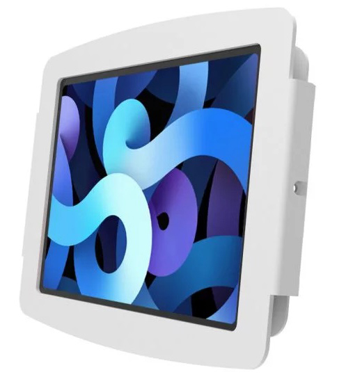 Spaceエンクロージャー壁掛け金具（iPad 10.2インチ、白）