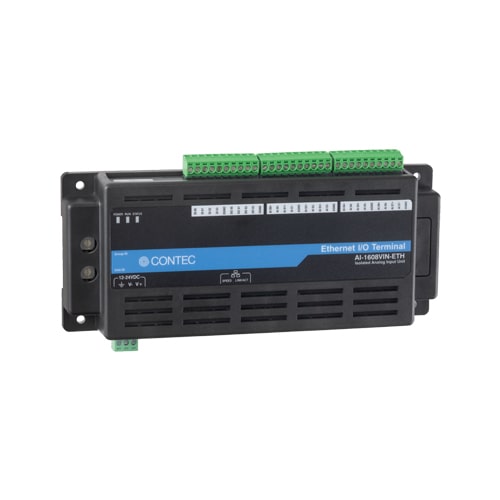 アナログ入力ユニット Ethernet対応 絶縁型(±10V 電圧入力) - Nシリーズ