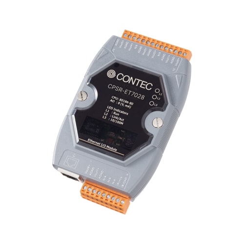 Ethernet リモートI/O アナログ出力 8ch 12bit