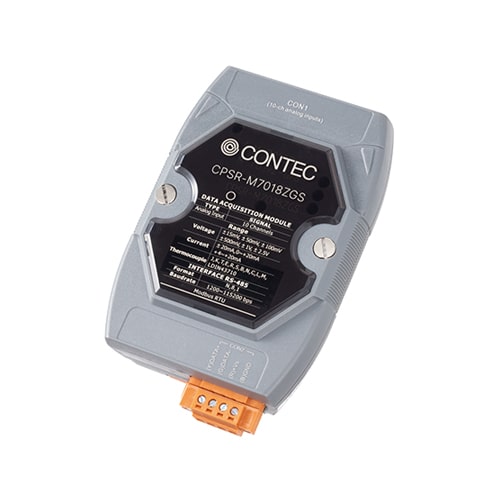 RS-485 リモートI/O 熱電対センサ入力 10ch