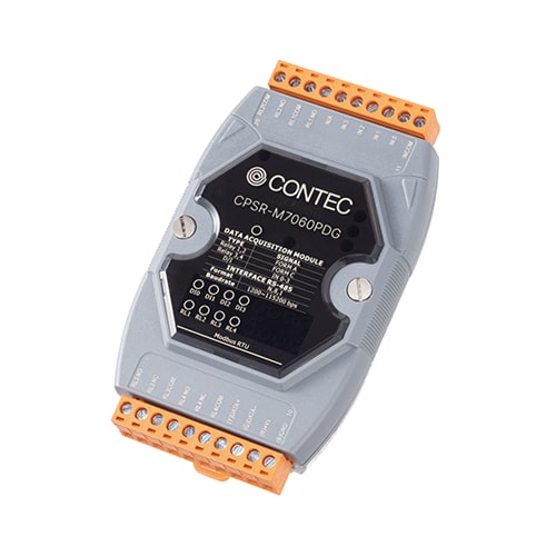 RS-485 リモートI/O パワーリレー出力 4ch / 4ch DI (カウンタ)