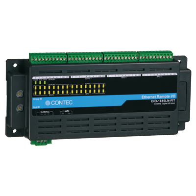 F&eIT Nシリーズ 絶縁型デジタル入力ユニット Ethernet リモートI/O