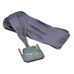 片端100ピン0.8mmピッチコネクタ付フラットケーブル(3m)