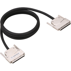 両端100ピン0.8mmピッチコネクタ付シールドケーブル(3m)