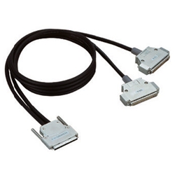 100ピン0.8mmピッチ→37ピンD-SUB×2分配用シールドケーブル(5m)