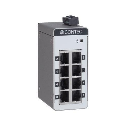 組込み用PoEスイッチングHUB 100M 8ポート