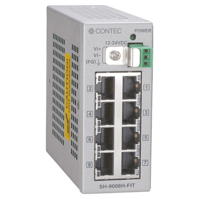 組み込み型スイッチングHUB 8ポート