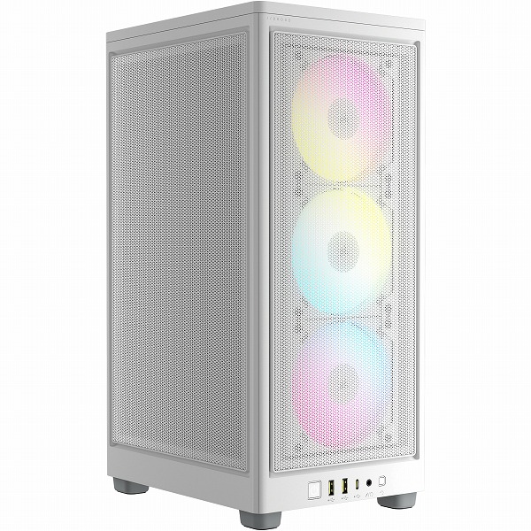 ミニタワー型PCケース iCUE 2000D RGB AIRFLOW - ITX Tower - White