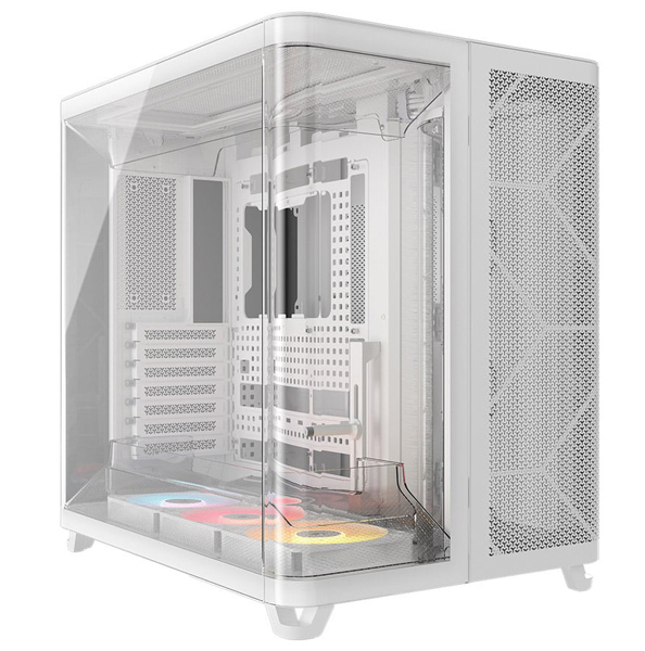 ミドルタワー型PCケース AIR 5400 RS-R ARGB Tempered Glass Mid-Tower White