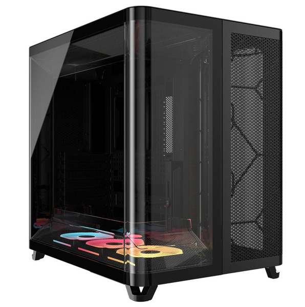 ミドルタワー型PCケース AIR 5400 LX-R iCUE LINK Tempered Glass Mid-Tower Black