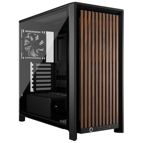 ミドルタワー型PCケース 4000D WOOD RS Modular Mid-Tower Black Walnut