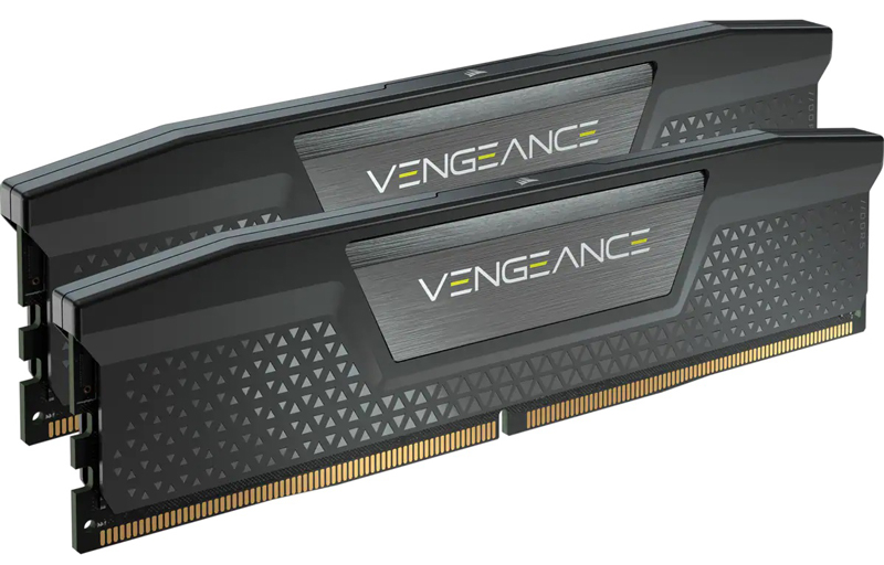 DDR5 5200MT/s 96GB(48GBx2) UDIMM 38-38-38-84 XMP 3.0 VENGEANCE DDR5 Black 1.25V