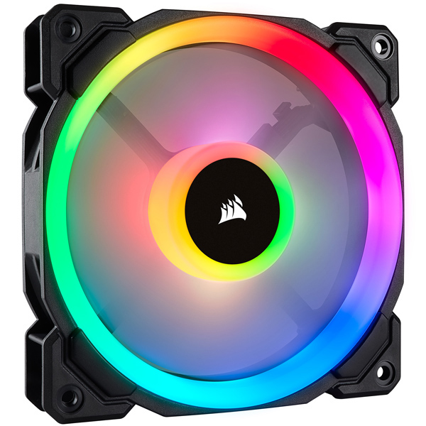 PCケースファン LL120 RGB Single Pack