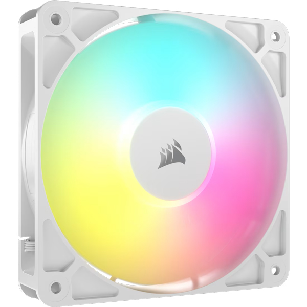 PCケースファン RS120 ARGB WHITE Single Fan