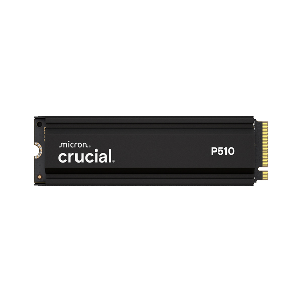 Crucial(クルーシャル) P510 2TB ヒートシンク付き 3D NAND NVMe PCIe5.0 M.2 SSD 最大10000MB/秒 CT2000P510SSD5-JP