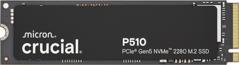 Crucial(クルーシャル) P510 1TB 3D NAND NVMe PCIe5.0 M.2 SSD 最大11000MB/秒 CT1000P510SSD8-JP