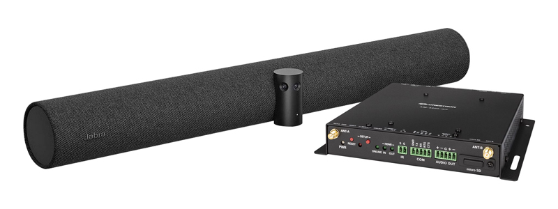 ワイヤレスプレゼンテーションシステム セット (AM-3200-WF-I エアメディア受信機x1台､Jabra製Panacast50x 1台)