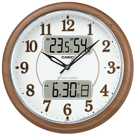 電波壁掛け時計