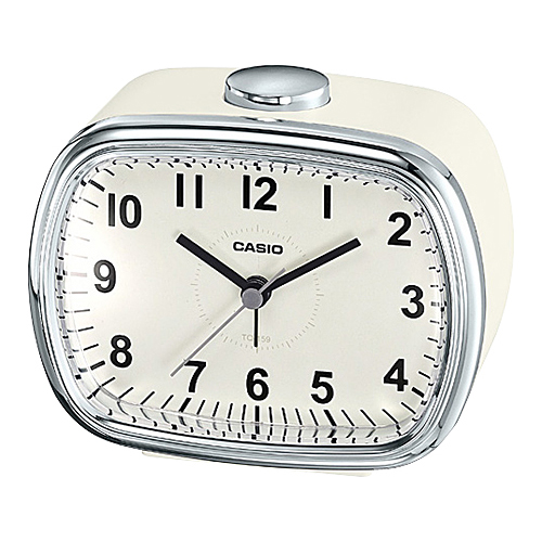 置き時計 クリーム