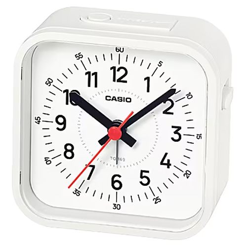 置時計 クオーツ アラーム ミニライト