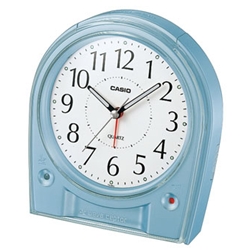 デスクトップ電波時計 秒針停止機能付き