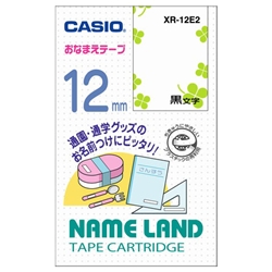 ネームランド用おなまえテープ 12mm 四葉のクローバー柄