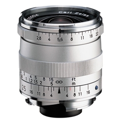 Carl Zeiss Biogon T* 2.8/25 ZMマウント シルバー
