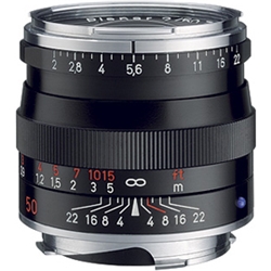 Carl Zeiss Planar T* 2/50 ZMマウント ブラック