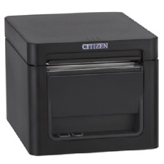 コンパクトラインサーマルプリンター（印刷速度300mm/秒、用紙幅58/80mm、オートカッター付、Bluetooth+USB I/F、ブラック、用紙セーブ機能、多階調印刷）