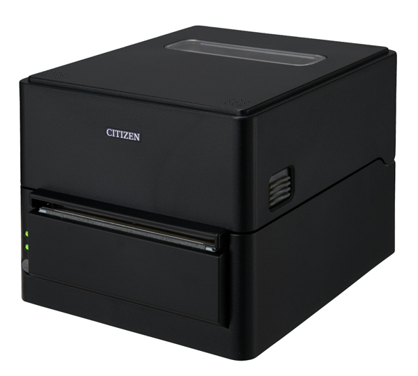 コンパクトラインサーマルプリンター 用紙幅112mm、USB標準＋無線LAN＋有線LAN＋USBホスト（2ポート）、黒、ACアダプター外付モデル