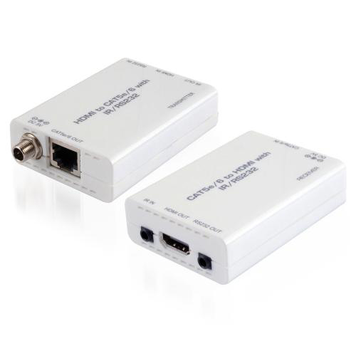 HDMI/RS232/IR延長器（最大60m）