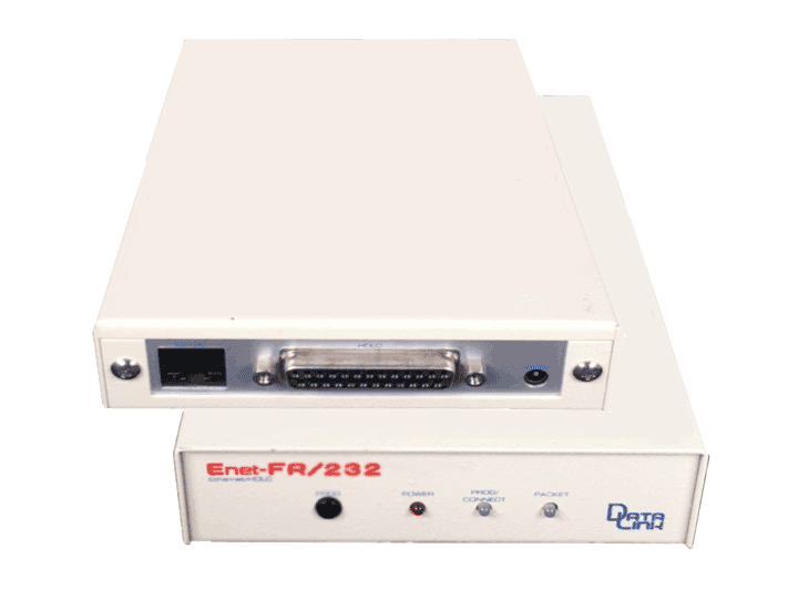 ［Enet-FR/232］はRoHS対応 イーサネット/HDLCプロトコルフリーランコンバータ（RS232タイプ）