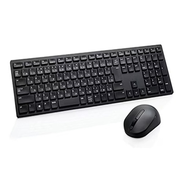 Dell Pro キーボードとマウス - KM5221W - 日本語 - ブラック - SnP